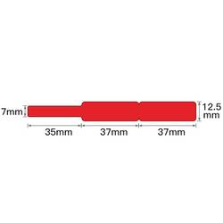 NIIMBOT etikety (role) 72 x 12.5 mm červená 60 ks A2K18638001 kabelové štítky