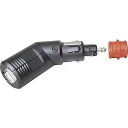 ProCar 2x USB napájecí adaptér, zahnutý Proudová zatížitelnost (max.)=5 A Vhodný pro USB A Adaptér 12 V na 5 V, 24 V na 5 V