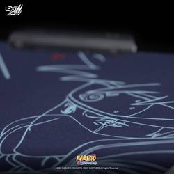Lexip Naruto Shippuden Kakashi Kamui herní podložka pod myš s podsvícením černá, tyrkysová