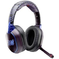 Lexip X TSUME Naruto Shippuden Headset 3 Headset uzavřená (Over Ear) kabelová, Bluetooth® stereo černá, fialová, modrá headset, regulace hlasitosti, Vypnutí
