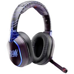 Lexip X TSUME Naruto Shippuden Headset 3 Headset uzavřená (Over Ear) kabelová, Bluetooth® stereo černá, fialová, modrá headset, regulace hlasitosti, Vypnutí