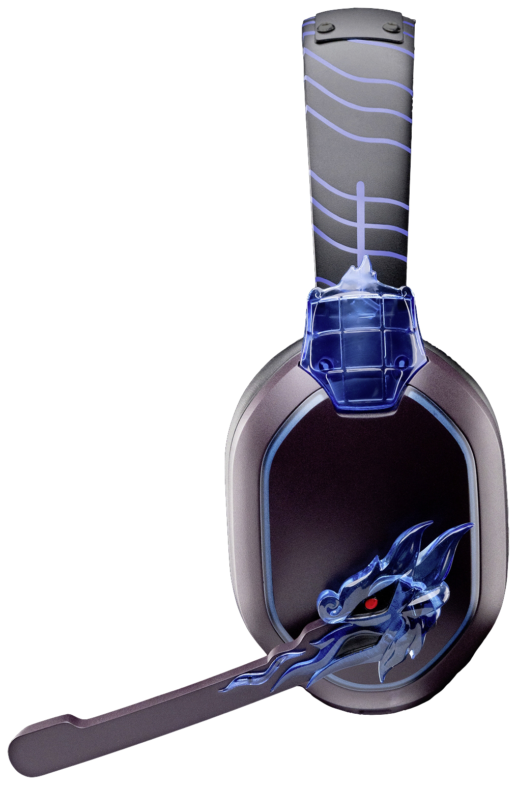 Lexip X TSUME Naruto Shippuden Headset 3 Headset uzavřená (Over Ear) kabelová, Bluetooth® stereo černá, fialová, modrá headset, regulace hlasitosti, Vypnutí