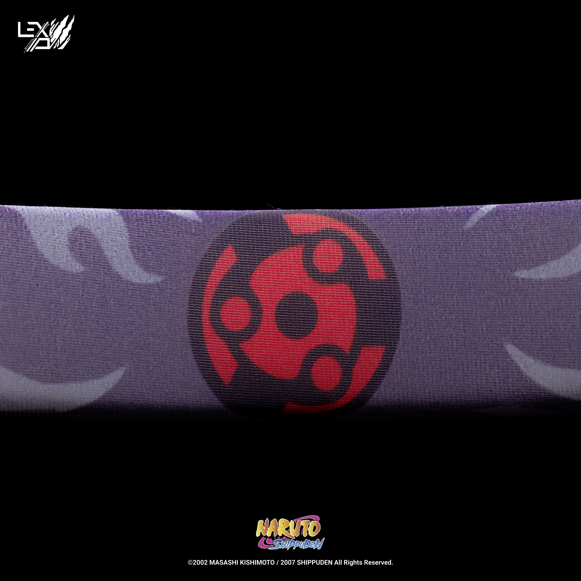 Lexip X TSUME Naruto Shippuden Headset 3 Headset uzavřená (Over Ear) kabelová, Bluetooth® stereo černá, fialová, modrá headset, regulace hlasitosti, Vypnutí