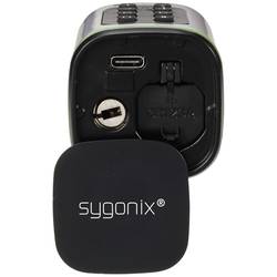 Sygonix SY-6121660 bezpečnostní cylindrická vložka 3 V/DC, připraveno pro Bluetooth, s podsvícenou klávesnicí