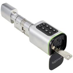Sygonix SY-6121660 bezpečnostní cylindrická vložka 3 V/DC, připraveno pro Bluetooth, s podsvícenou klávesnicí