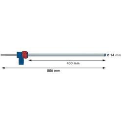 Bosch Accessories 2608901769 2608901769 Slinutý karbid sada příklepových vrtáků 14 mm Celková délka 550 mm SDS plus 1 ks