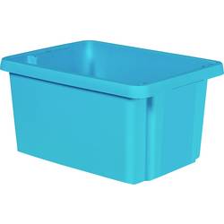 Curver 225366 Úložný box, ESSENTIALS Drehstapelbox 16L, blau, stohovatelné, modrá, 1 ks