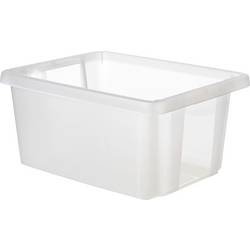 Curver 225358 otočný stohovací zásobník , ESSENTIALS Drehstapelbox 20L, transparent, stohovatelné, transparentní, 1 ks