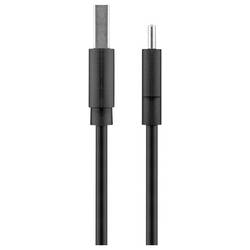 Goobay USB kabel USB 2.0 USB-C ® zástrčka 1 m černá oboustranně zapojitelná zástrčka 45735