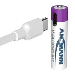 Ansmann LR03 USB-C USB-C® akumulátor Li-Ion 500 mAh 1.5 V 4 ks