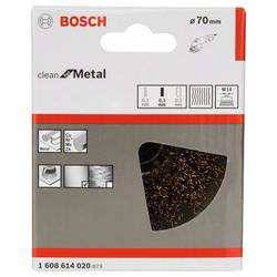 Bosch Accessories Hrncový kartáč, s vrstvou mosazi - 70 mm, 0,3 mm, M14 Bosch Power Tools 1608614020 1 ks