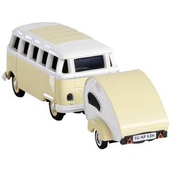 Carson Modellsport 500504164 VW T1 SambaBus mit Wohnwagen 1:87 RC model auta elektrický silniční model