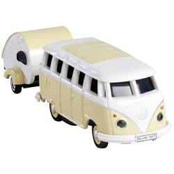 Carson Modellsport 500504164 VW T1 SambaBus mit Wohnwagen 1:87 RC model auta elektrický silniční model