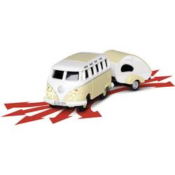 Carson Modellsport 500504164 VW T1 SambaBus mit Wohnwagen 1:87 RC model auta elektrický silniční model
