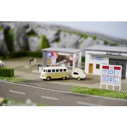Carson Modellsport 500504164 VW T1 SambaBus mit Wohnwagen 1:87 RC model auta elektrický silniční model