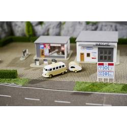 Carson Modellsport 500504164 VW T1 SambaBus mit Wohnwagen 1:87 RC model auta elektrický silniční model