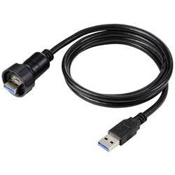 TRU COMPONENTS TC-12770412 připojovací kabel 1 m, 1 ks