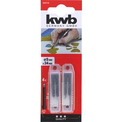 kwb nůž s odlamovací čepelí 34 mm 4 ks