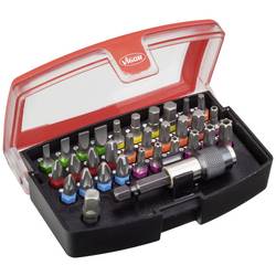 Vigor V5019 sada bitů, 32dílná, plochý, inbus, křížový PH, Pozidriv, profil T, TH profil, Šestihran, 1/4 (6,3 mm)