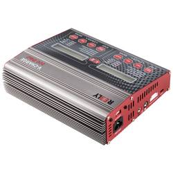 Reely V-Charge 200 Duo modelářská multifunkční nabíječka, 12 V, 230 V, 10 A, NiMH, Li-Pol, Li-Ion, LiHV , olovo-vápníkové, kyselina sírová