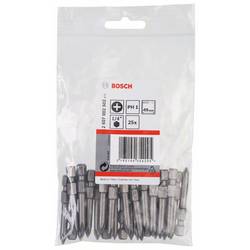 Bosch Accessories 2607002502 2607002502 křížový bit Pohon (šroubovák): 1/4 (6,3 mm) Typ zakončení: křížový PH PH 1 49 mm