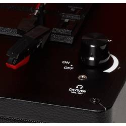 Kufříkový USB gramofon Denver VPL-120, černá