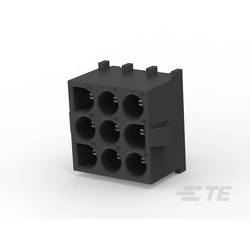 TE Connectivity Universal-MATE-N-LOK Konektor pro desku plošných spojů 9, rozteč 6.35 mm, 1-641972-1, 1 ks Bag