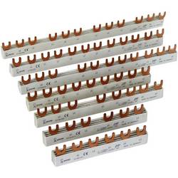 Eaton 215638 Eaton sběrnice euro vario 63A EVG-1PHAS/6MOD Phase busbar barevná 1pólový 10 mm² 63 A 500 V 1 ks