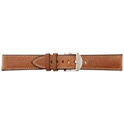 JT Berlin Watchband Charlie náramek 44 mm, 40 mm, 47 mm, 43 mm, 45 mm, 46 mm, 42 mm, 41 mm M hnědá, nerezová ocel