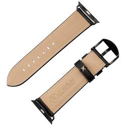 JT Berlin Watchband Charlie náramek 42 mm, 44 mm, 45 mm, 49 mm M černá Watch Series 1, Watch Series 2, Watch Series 3, Watch Series 4, Watch Series 5, Watch