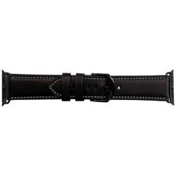 JT Berlin Watchband Charlie náramek 42 mm, 44 mm, 45 mm, 49 mm M černá Watch Series 1, Watch Series 2, Watch Series 3, Watch Series 4, Watch Series 5, Watch