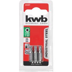 kwb 121227 Bit TX Pohon (šroubovák): 1/4 (6,3 mm) Typ zakončení: TX TX 27 25 mm