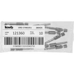 kwb 121360 Bit TX Pohon (šroubovák): 1/4 (6,3 mm) Typ zakončení: TX TX 20 50 mm