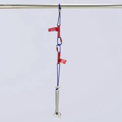 Knipex 00 50 13 T BK KNIPEX 00 50 13 T BK poutka adaptéru s pevnými materiálovými karbašty pro ochranu nářadí 186 mm upínací popruhy