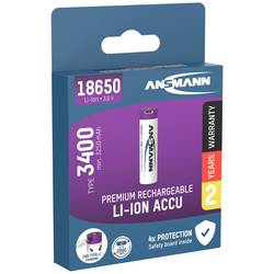 Ansmann 18650-3,4 USB-C® akumulátor 18650 Li-Ion 3.7 V 3400 mAh 1 ks
