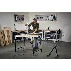 Wolfcraft 6909000 Mobilní pracovní stůl MASTER work 1600 21 kg černá, stříbrná