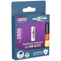 Ansmann 18650-2,6 USB-C® akumulátor 18650 Li-Ion 3.7 V 2600 mAh 1 ks