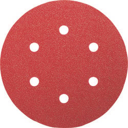 Bosch Accessories 2609256A30 brusné papíry pro excentrické brusky na suchý zip, s otvory Zrnitost 60 (Ø) 150 mm 5 ks