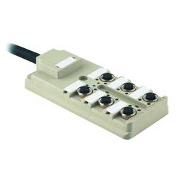 Weidmüller SAI-6-F 4P PUR 5M 9456470000 pasivní box senzor/aktor rozdělovač M12 s kovovým závitem 1 ks Piece
