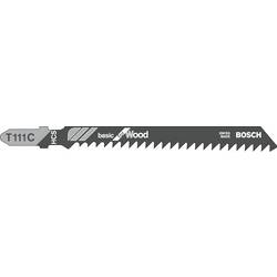 Bosch Accessories 2609256716 List přímočaré pily HCS, T 111 C Basic for Wood 2 ks
