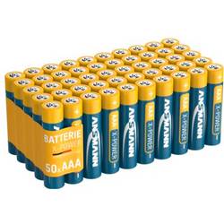 Ansmann X-Power mikrotužková baterie AAA alkalicko-manganová 1300 mAh 1.5 V 50 ks