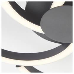 Brilliant G80660/06 Fico stropní svítidlo LED pevně vestavěné LED 22 W černá