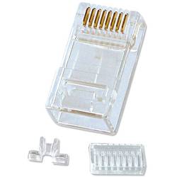 LINDY RJ45 síťový adaptér CAT 6 transparentní