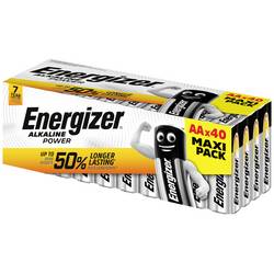 Energizer Power LR06 tužková baterie AA alkalicko-manganová, 1.5 V, 40 ks