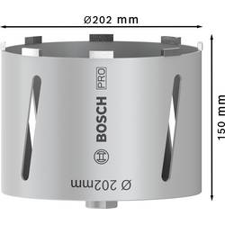 Bosch Accessories 2608587335 2608587335 Vrtací korunka do kamene a zdiva 202 mm diamantová vrstva 1 ks