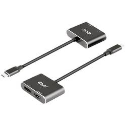 club3D CSV-1552 USB-C® / HDMI / DisplayPort adaptér černá 0 mm