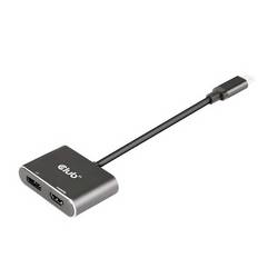 club3D CSV-1552 USB-C® / HDMI / DisplayPort adaptér černá 0 mm