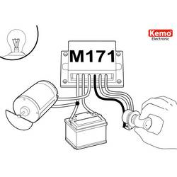 Kemo M171 regulátor výkonu hotový modul 9 V/DC, 12 V/DC, 24 V/DC 5 A