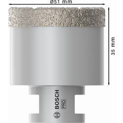 Bosch Accessories Dry Speed Best for Ceramic 2608587125 diamantový vrták pro vrtání za sucha 51 mm diamantová vrstva 1 ks