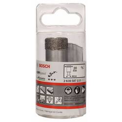 Bosch Accessories Bosch Power Tools 2608587115 diamantový vrták pro vrtání za sucha 20 mm diamantová vrstva 1 ks